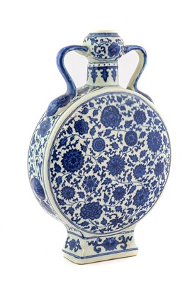 Lot 158 - A Chinese Porcelain Moon Flask, Qianlong reign...