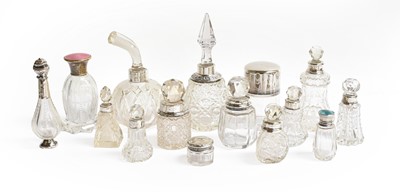Lot 22 - A Collection of Assorted Silver-Mounted...