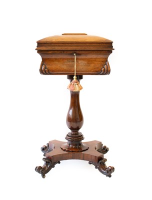 Lot 223 - A Regency Rosewood Work Table, early 19th...
