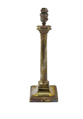 Lot 86 - A George V Silver Candlestick, by Hawksworth,...