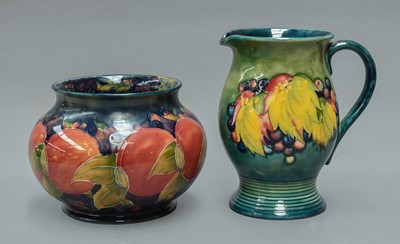 Lot 300 - A William Moorcroft Pomegranate Pattern Vase,...