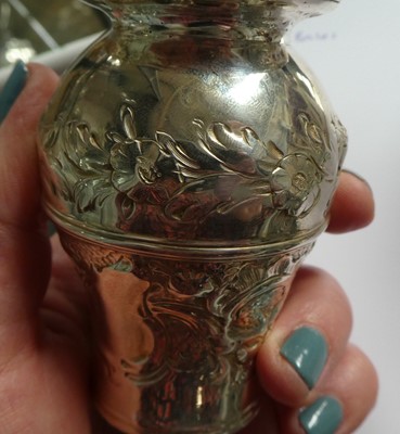 Lot 2 - A Queen Anne Silver Caster, by Robert Keble,...