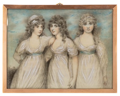 Lot 368 - After Andrew Plimer (1763-1837) "The Three...