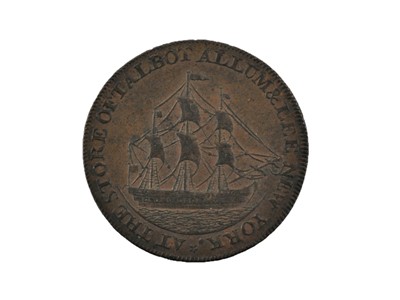 Lot 67 - USA, Talbot, Allum & Lee One Cent Token 1795,...