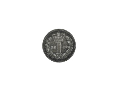 Lot 76 - Maundy Oddments, comprising: George III 4d...