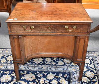 Lot 1183 - A Chippendale style mahogany writing table of...