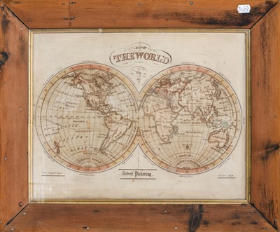 Lot 348 - 'A Map of the World' created by Robert...