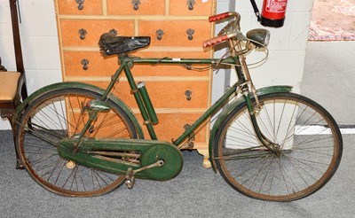 Lot 1287 - A Gents Triumph single speed bicycle