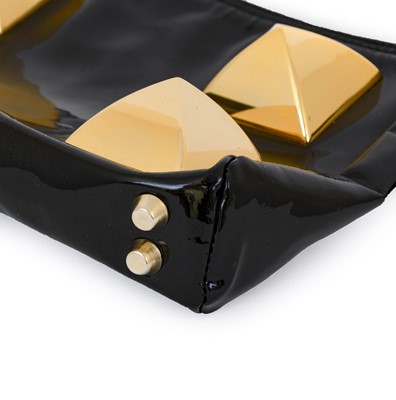 Lot 3077 - Mulberry for Giles Patent Leather Clutch Bag,...