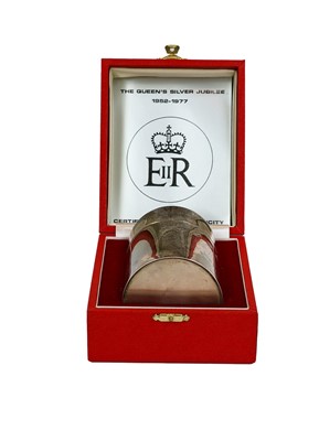 Lot 53 - An Elizabeth II Silver Canister, by S. J. Rose...