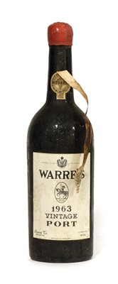 Lot 5168 - Warre's 1963 Vintage Port (one bottle)