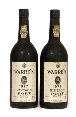 Lot 5169 - Warre's 1977 Vintage Port (two bottles)