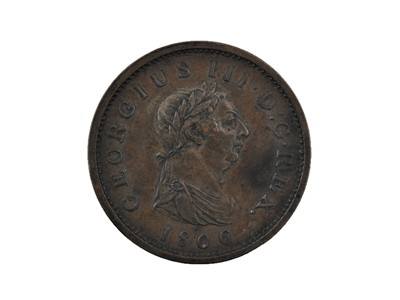 Lot 49 - George III, Penny 1806, Fourth Issue, Soho...