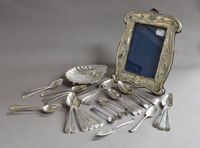Lot 21 - A Collection of Assorted Silver, including: a...