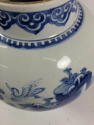 Lot 121 - A Chinese Porcelain Baluster Jar, Kangxi,...