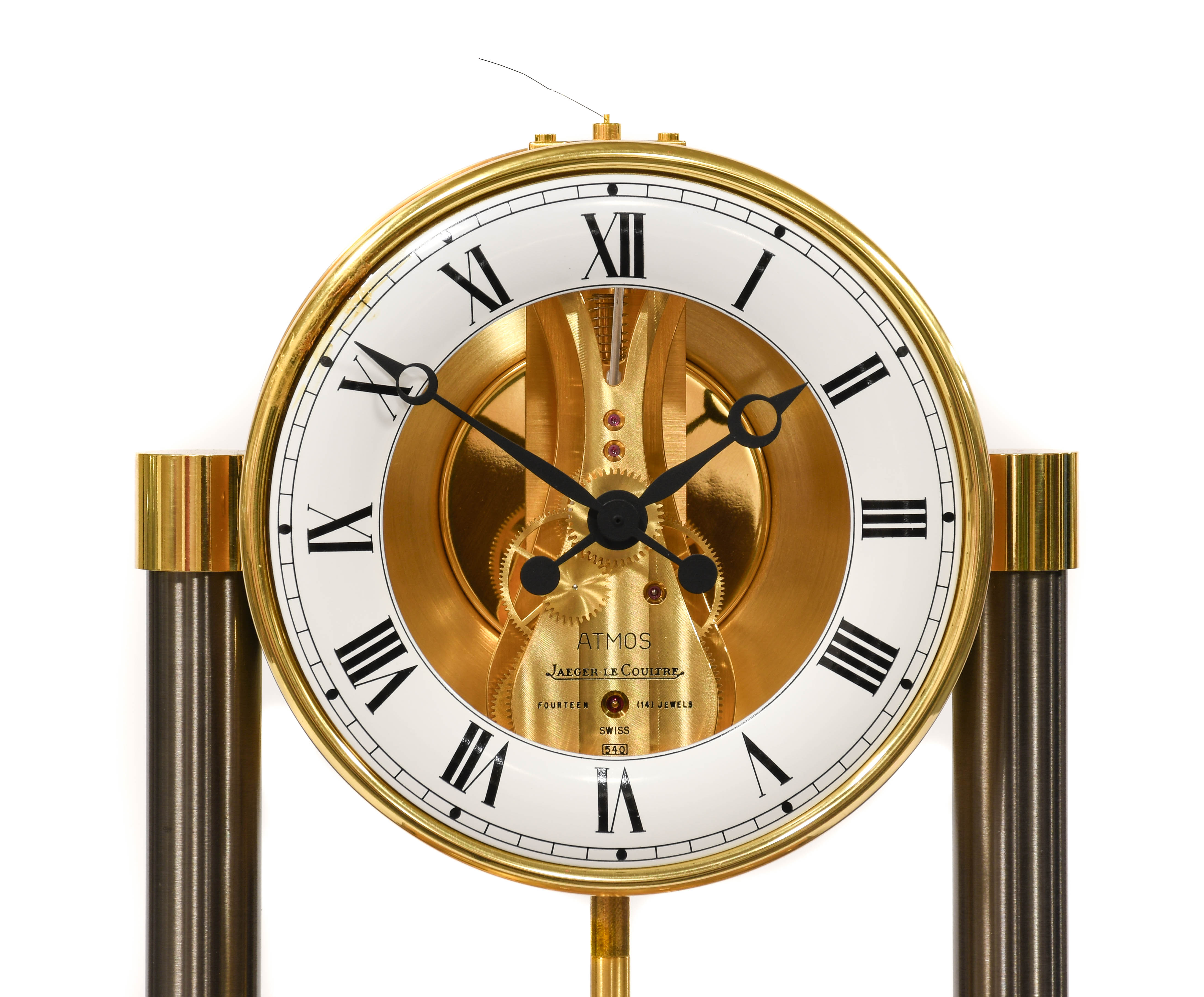 Lot 315 - A Rare 150th Year Anniversary Atmos clock,