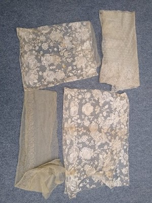 Lot 2129 - Collection of 19th Century and Later Lace,...