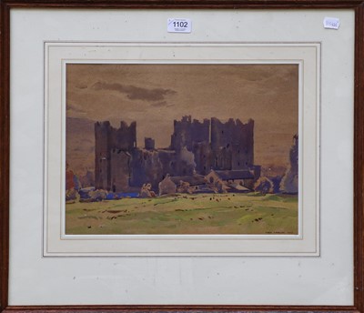 Lot 1102 - Fred Lawson (1888-1968) Bolton Castle Signed...