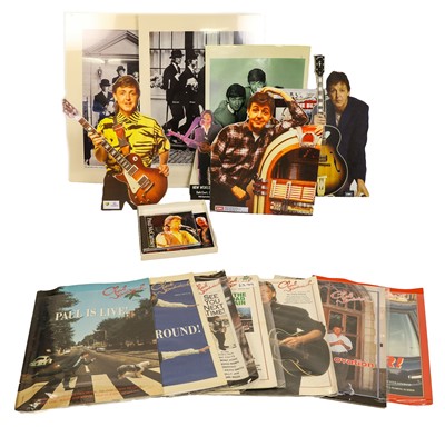 Lot 7 - Various Paul McCartney/Wings/Beatles Related Card Items