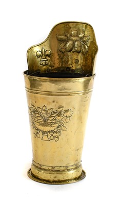 Lot 294 - A Victorian Brass Stickstand, in the form of a...