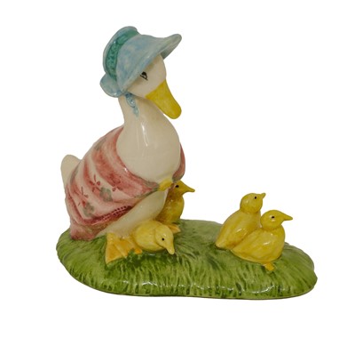 Lot 1167 - Beswick Beatrix Potter 'Jemima and Her Ducklings'