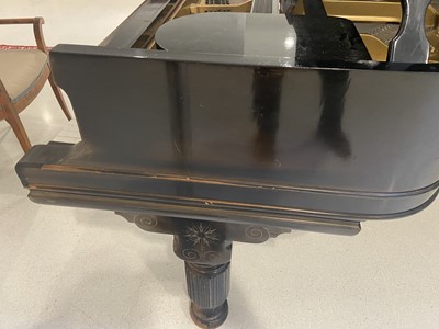 Lot 741 - Steinway & Sons: A 7ft Ebonised Concert Grand...