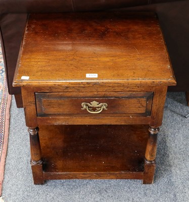 Lot 1174 - A Titchmarsh and Goodwin single drawer side...