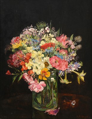 Lot 586 - Emily Beatrice Bland (1864-1951) "Flowers in a...