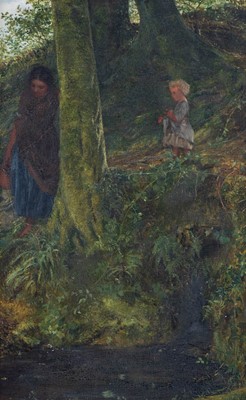 Lot 548 - James Clarke Hook RA (1819-1907) The woodland...