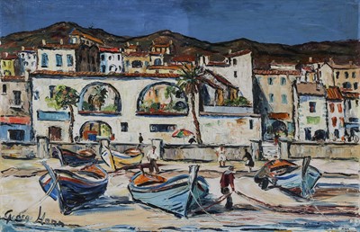 Lot 1056 - George Hann (1900-1979) Tosca de Mar, Costa...