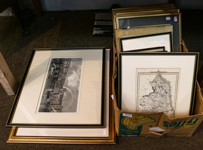 Lot 1078 - A quantity of pictures and prints to include...