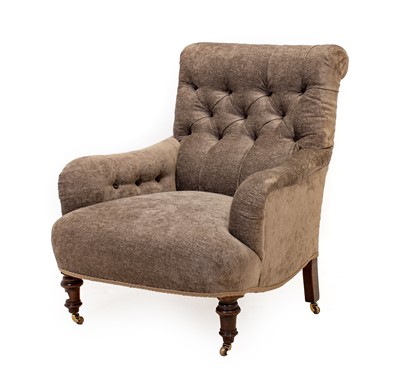 Lot 342 - A Victorian Armchair, by Cornelius V Smith,...