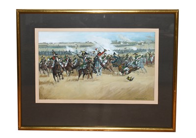 Lot 2127 - Peter Kempley The 2nd Dragoons, Waterloo 1815...