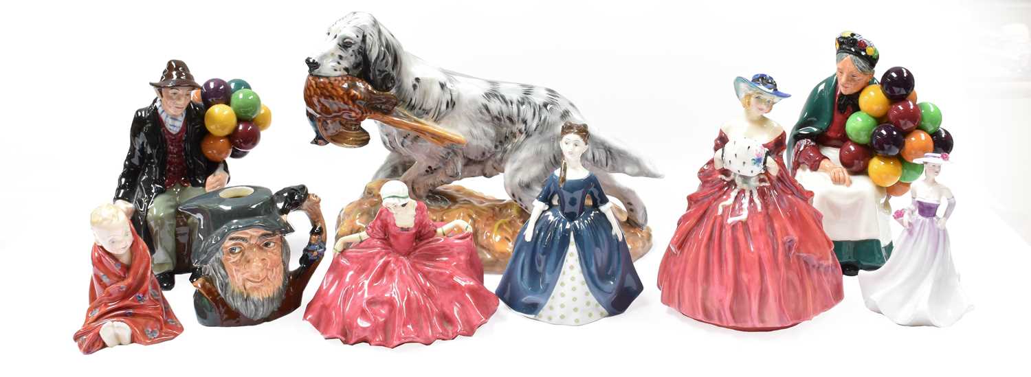 Lot 308 - A collection of Royal Doulton figures, This...