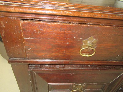 Lot 207 - A Late 17th Century Oak Straight Front Chest...