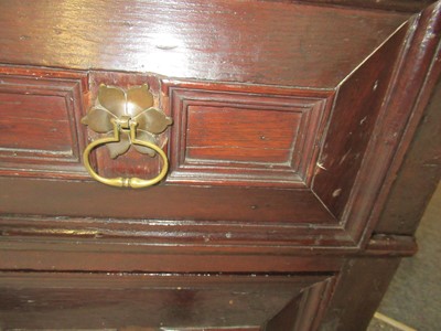 Lot 207 - A Late 17th Century Oak Straight Front Chest...