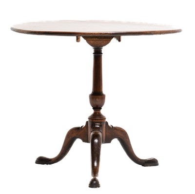Lot 214 - A George III Mahogany Tripod Table, the...