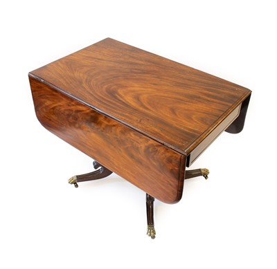 Lot 218 - A Regency Mahogany Sofa Table, early 19th...