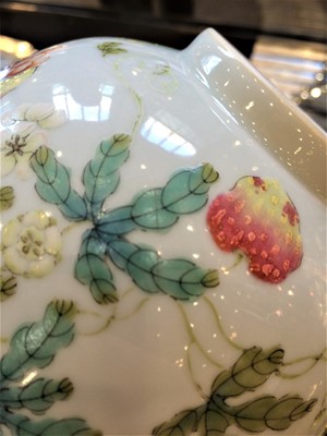 Lot 137 - A Chinese Porcelain "Bitter Melon" Bowl,...
