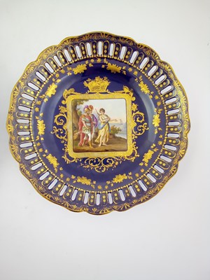 Lot 104 - A Vienna Porcelain Dessert Service, circa 1870,...