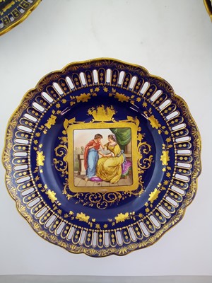 Lot 104 - A Vienna Porcelain Dessert Service, circa 1870,...