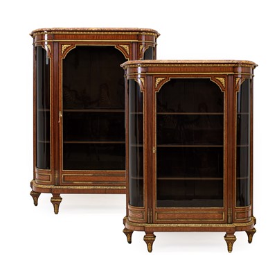 Lot 417 - A Good Pair of Louis XV/Transitional Style...