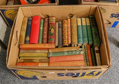 Lot 1131 - Twelve boxes of assorted books, predominantly...