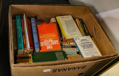 Lot 1131 - Twelve boxes of assorted books, predominantly...
