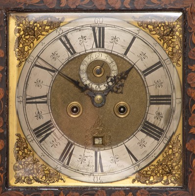 Lot 685 - A Walnut Marquetry Eight Day Longcase Clock,...