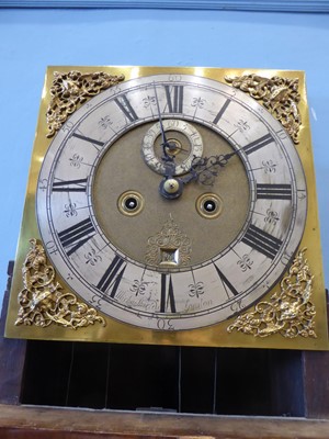 Lot 253 - A Walnut Marquetry Eight Day Longcase Clock,...