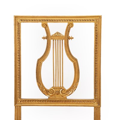 Lot 336 - A Victorian Carved Giltwood Nursing Chair,...