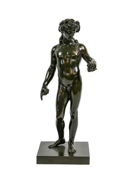 Lot 316 - After the Antique: A Bronze Figure of Bacchus,...