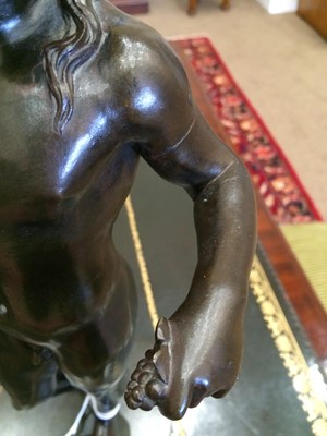 Lot 316 - After the Antique: A Bronze Figure of Bacchus,...