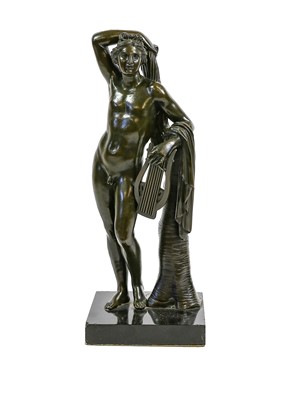 Lot 318 - After the Antique: A Bronze Figure of Apollo,...